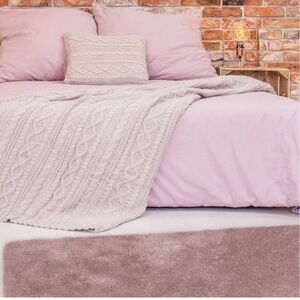 💖4 x 5.5 Feet, Juicy Couture PLUSH Area Rug Luxuriously Soft, Rich Texture